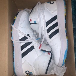 Boys Youth Adidas x Pokemon Hoops Mid 2.0 J Cloud Size 5 1/2 NIB